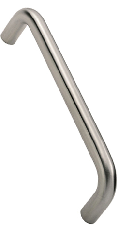 Eurospec D Pull Handles (various Sizes), Satin Stainless Steel