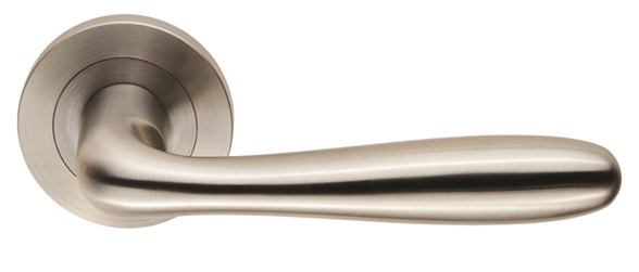 Eurospec Peninsula Satin Stainless Steel Door Handles  (sold In Pairs)