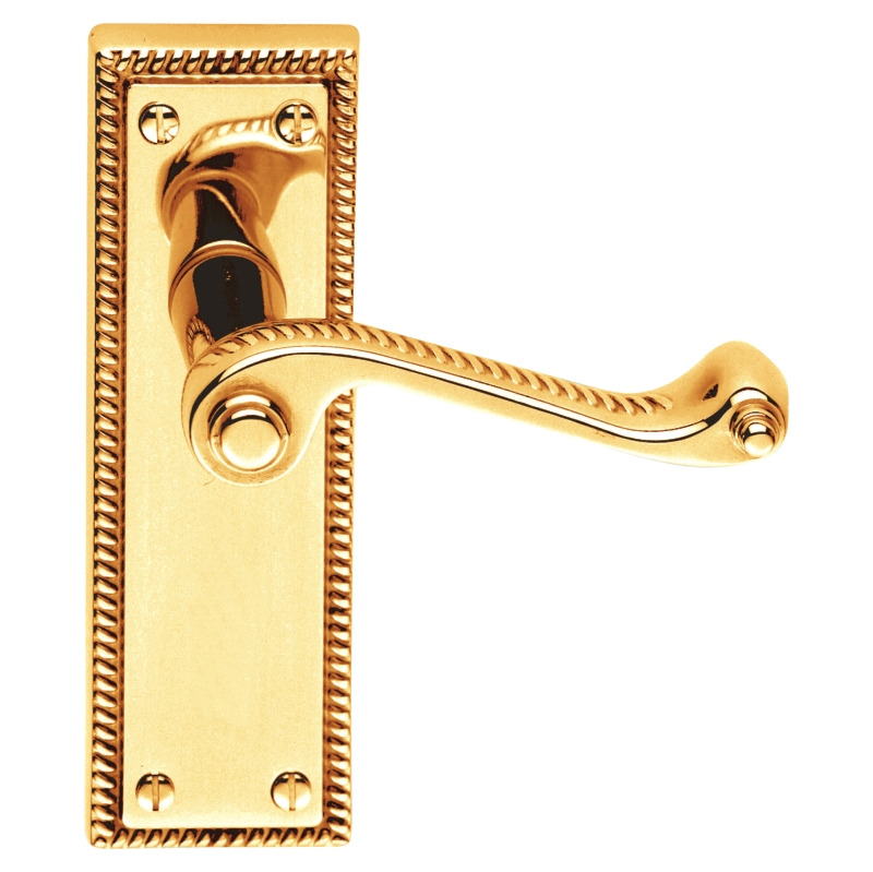 Lever On Back Plate Georgian – Lever Latch -110x45mm