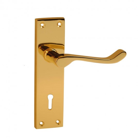 Lever On Back Plate Valens (heavy) –  Lever Latch – 150mm -150x4omm
