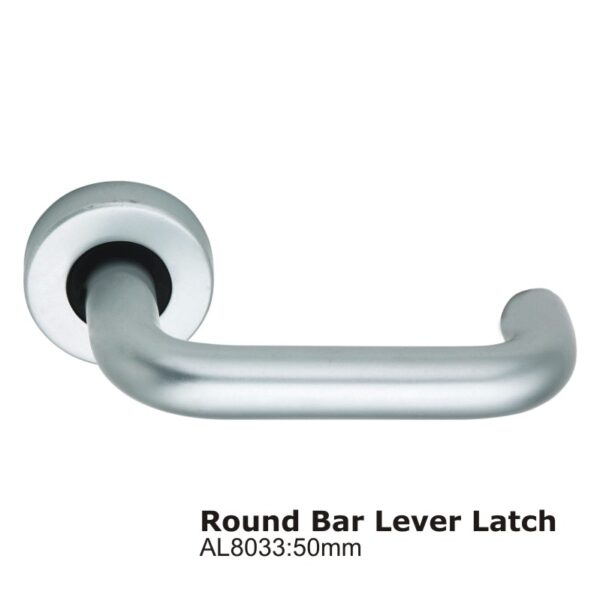Round Bar Lever Latch -50mm
