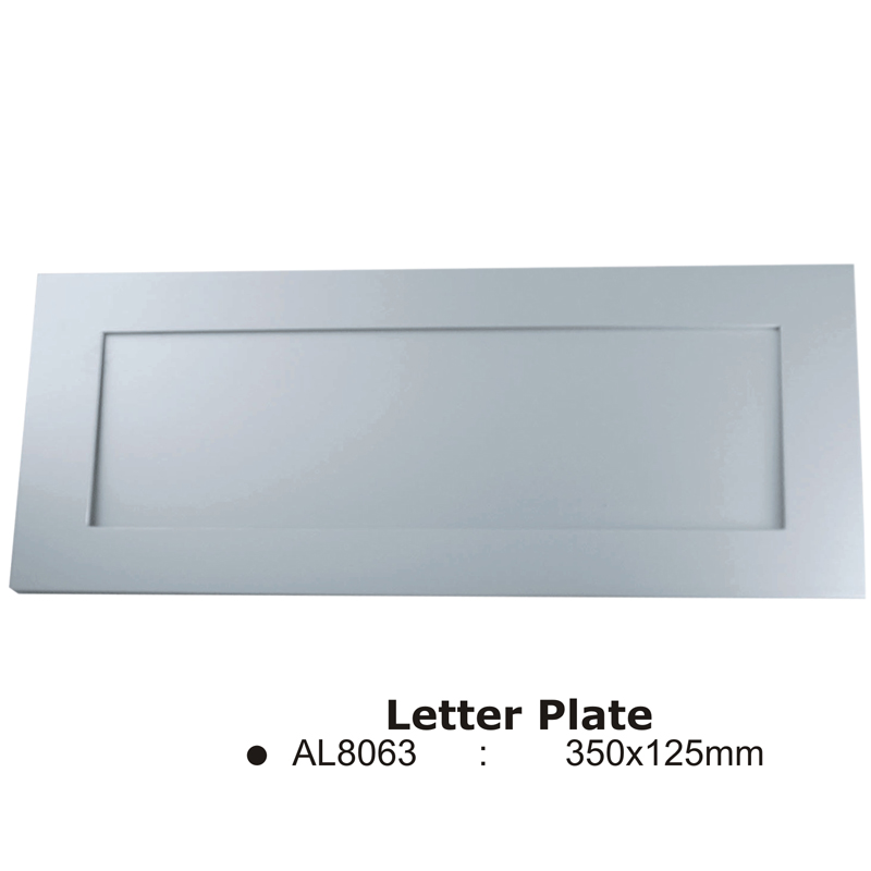 Letter Plate -350x125mm