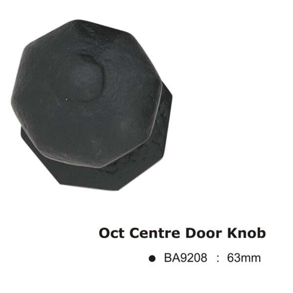 Oct Centre Door Knob -63mm