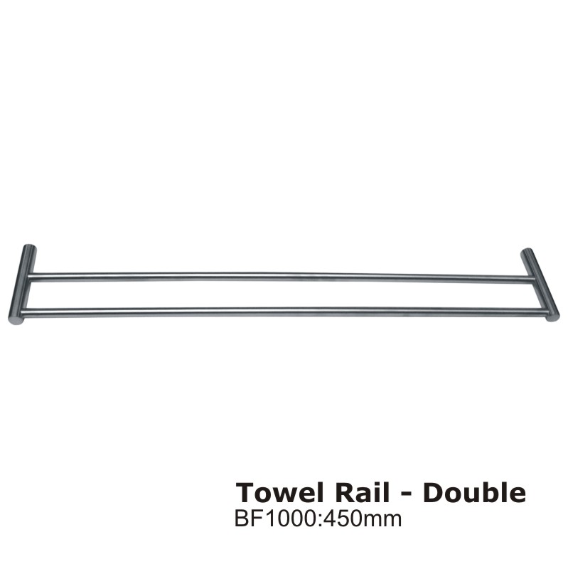 Towel Rail – Double -450mm