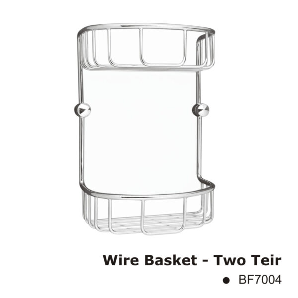 Wire Basket - Two Teir - Corner