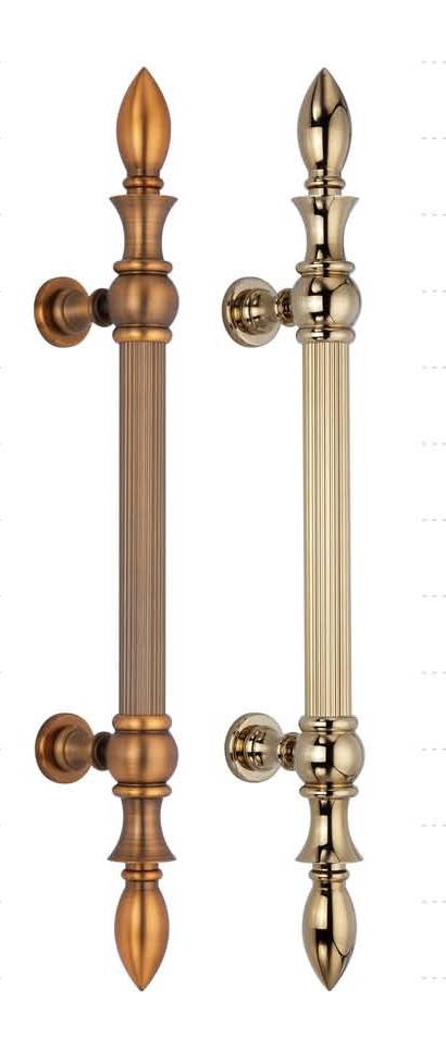 Ardea Pull Handle  – Brass – 480mm ( Total Length )