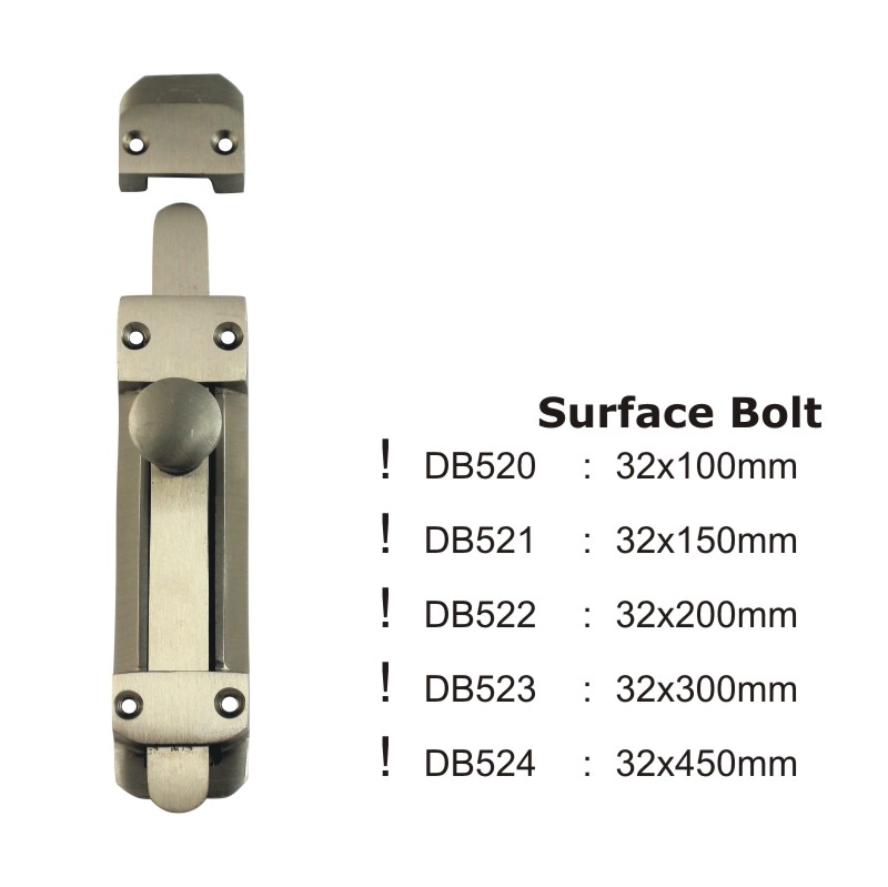 Surface Bolt -155mm