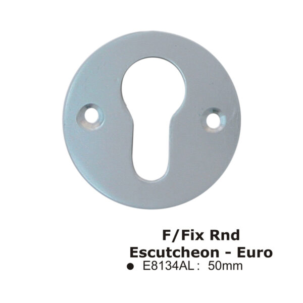 F/Fix Rnd Escutcheon - Euro -50mm