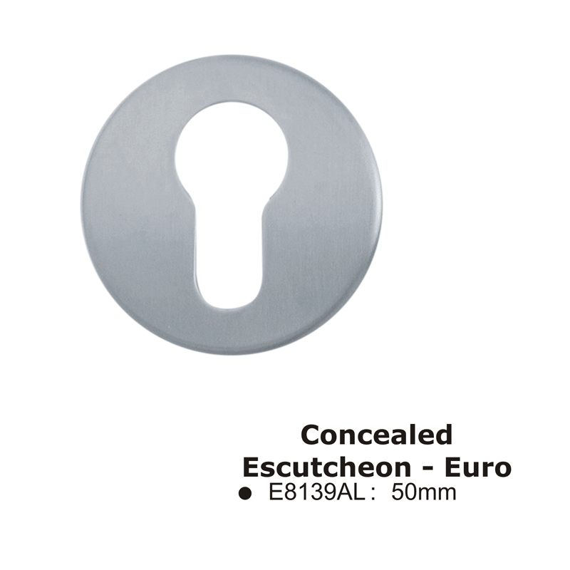 Concealed Escutcheon – Euro -50mm