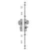 Lock Box for Oval Knob Locking Espagnolette Bolt