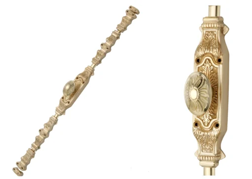 Floral Espagnolette Bolt or Cremone Bolt -: Upto 9' - Image 3
