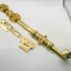 Oval Knob Surface Sliding Bolt -12"