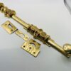 Oval Knob Surface Sliding Bolt -12"