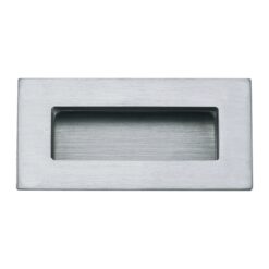 Flush Pull Rectangular Corner Concealed -100x50x10mm