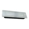 Flush Pull Rectangular Corner - Push -155x45x19mm