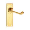 Lever on Back Plate Valens (Heavy) -  Lever Lock -150x40mm