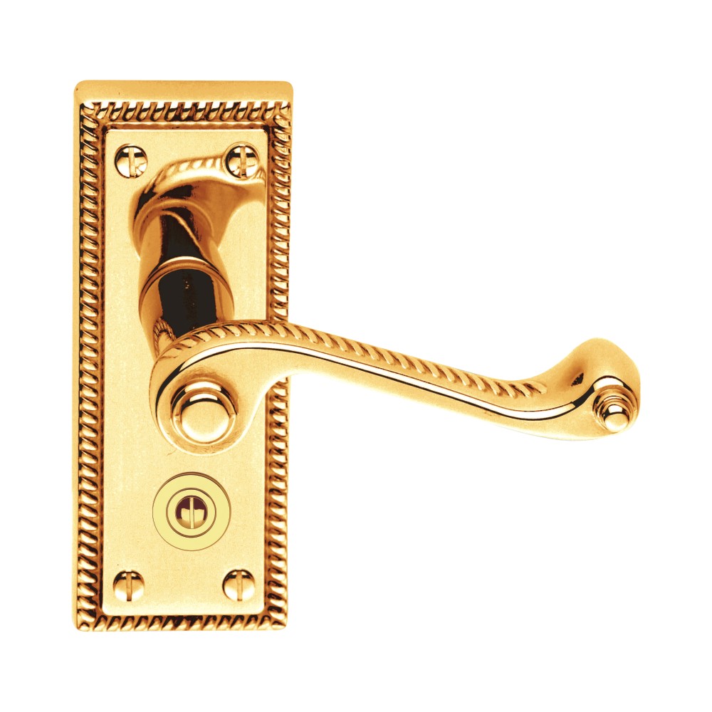 Lever On Back Plate Georgian – Lever Lock -150x45mm