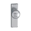 Lever on Back Plate Victorian -  Knob on Backplate -110x4Omm