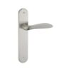 Lever Euro on back plate 240mm x 40mm x 125mm