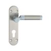 Lever Latch on back plate 170mm x 40mm x 125mm