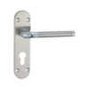 Lever Latch on back plate 170mm x 40mm x 125mm