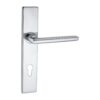 SS Handle On Backplate -245 x 45 x - 10mm Thickness - 135mm Handle