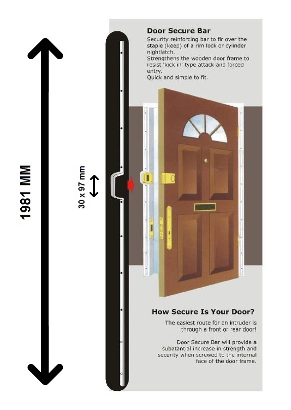 Door Secure Bar – 1981x16x5mm