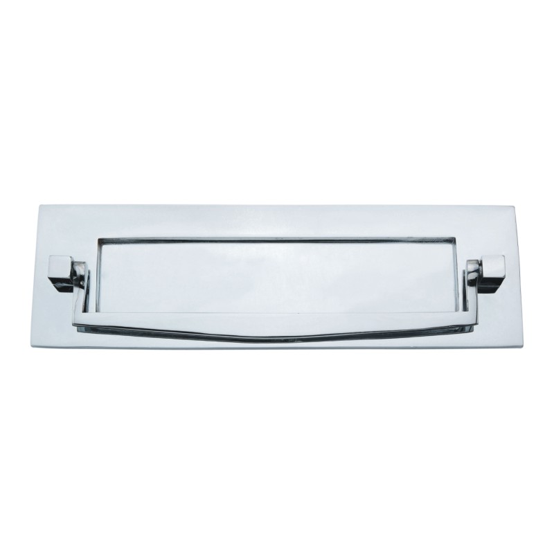 Letter Plate With Knocker -250x75mm
