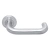 Tubular Lever on Rose -140 x 19 x 65 - Rose 52mm