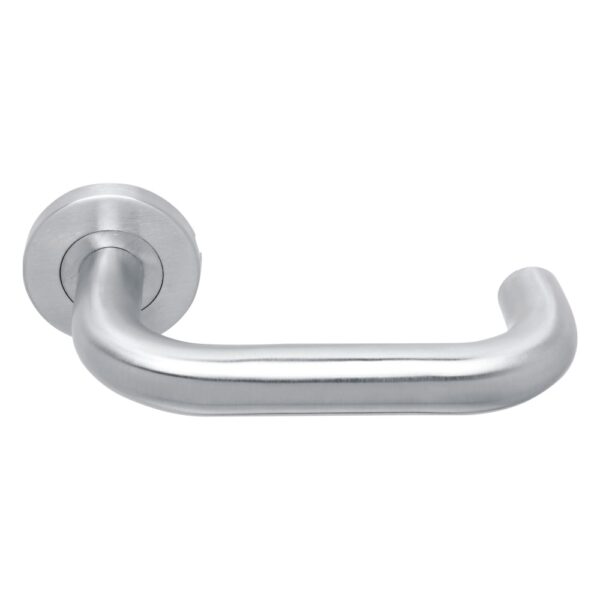 Tubular Lever on Rose -140 x 22 x 65 - Rose 52mm