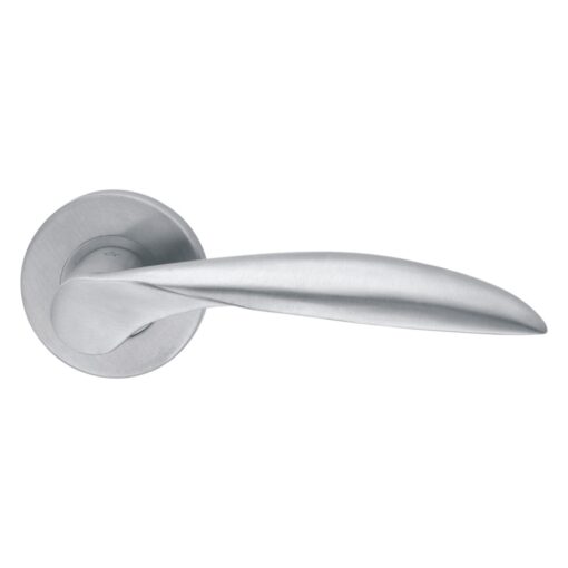 Investment Cast Solid Stainless Steel Lever -130 x 55 - Rose 52 x 8 mm