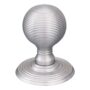 Architectural Reeded Mortice Knob -70x51mm