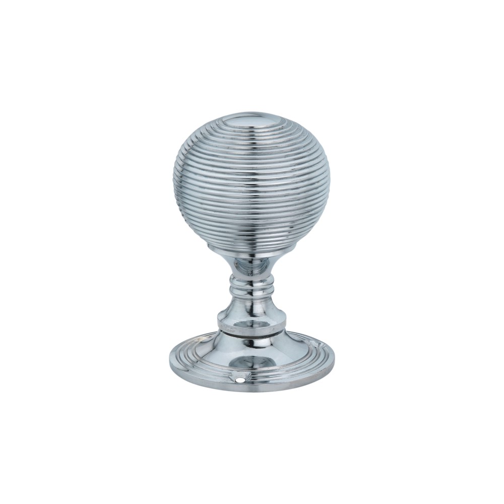 Reeded Mortice Knob -56mm