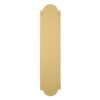 Push Plate - Shaped -300x75mm