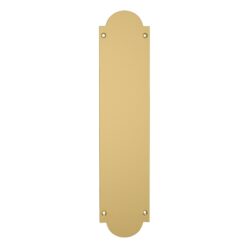 Push Plate - Shaped -300x75mm