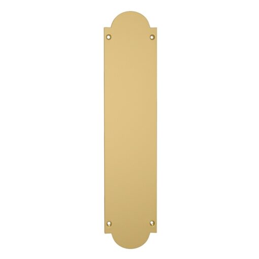 Push Plate - Shaped -300x75mm