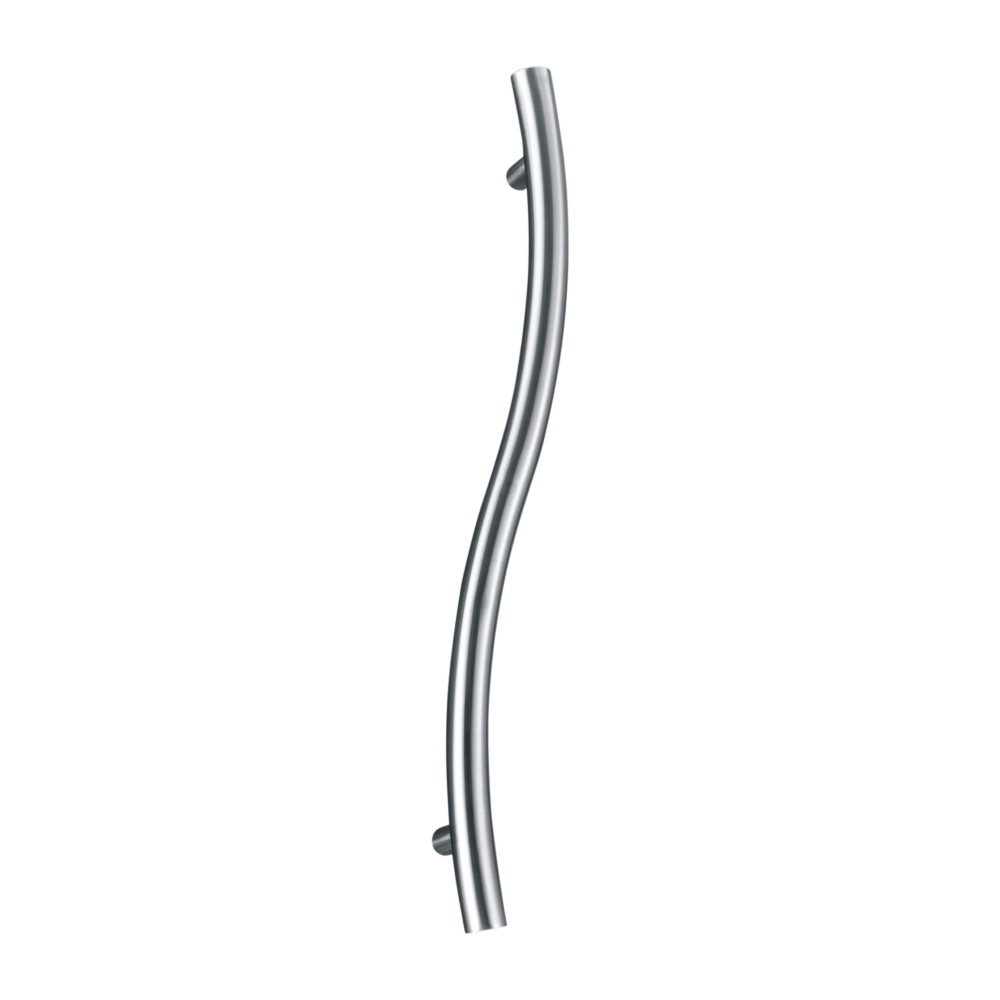 S` Shaped Pull Handle -25 X 450 X 600mm – With Back To Back Fixings