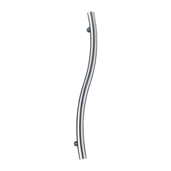 S` Shaped Pull Handle -25 x 300 x 419mm - with Back to Back Fixings