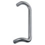 Cranked Pull Handle -25 x 300mm - with Back to Back Fixings