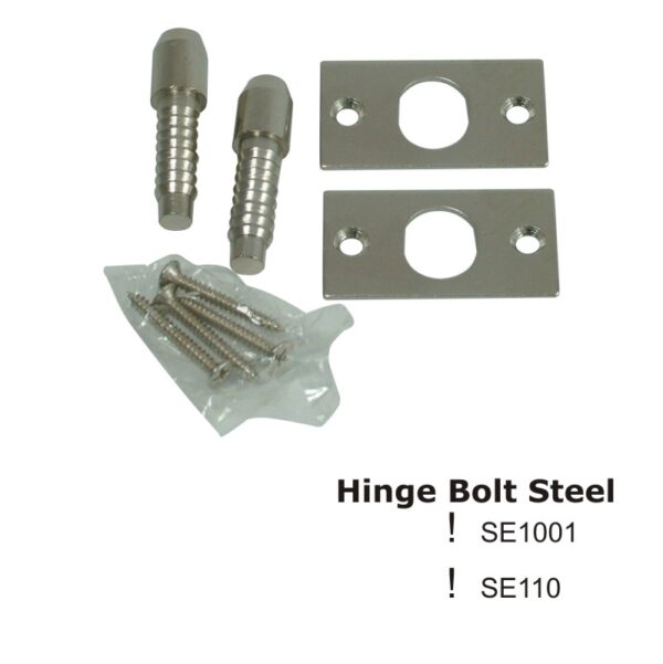 Hinge Bolt Steel - Zinc Plated
