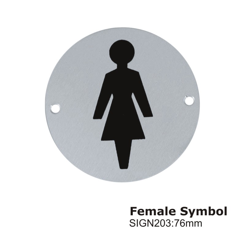 Female Symbol -76mm