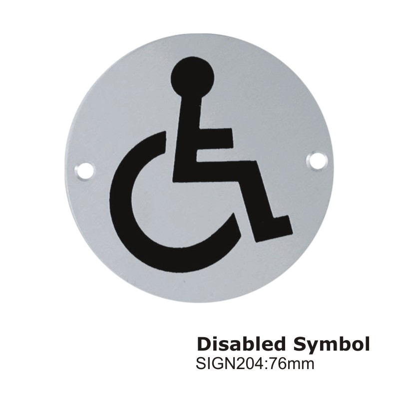Disabled Symbol -76mm