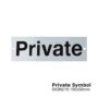 Private Symbol -150x5Omm