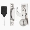 Locking Knob Claw Sash Fastener