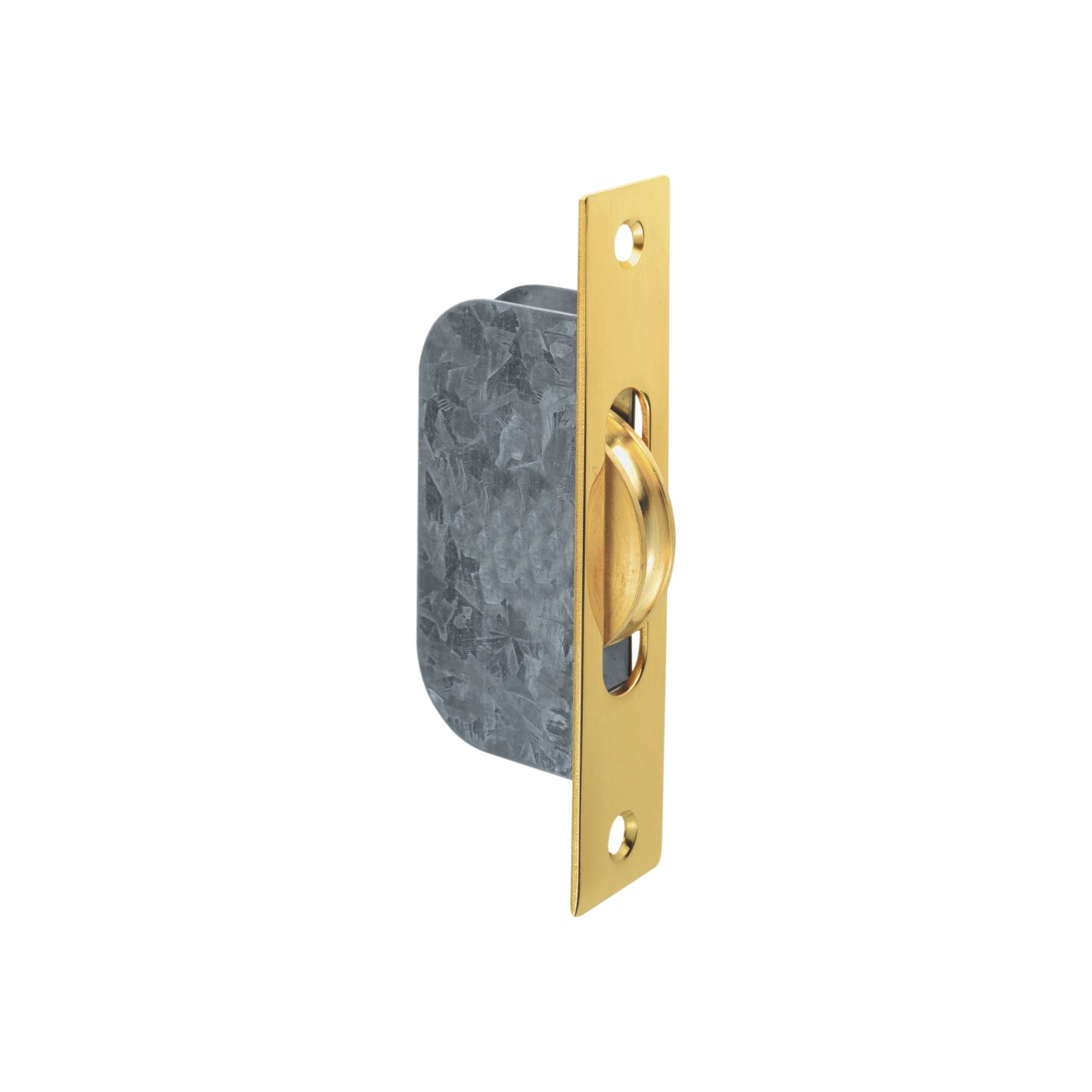 Sash Window Axle Pulley Heavy Square Forend With Sash Pulley -1117x25mm