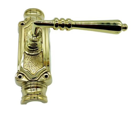 victorian lever door espagnolette bolt/cremone bolt upto 9 feet polished brass - Image 3