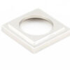 52x52mm SN stepped square outer rose for esc