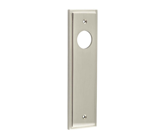 200x55mm Sn Latch Back Plates For Lever On Rose