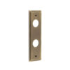 200x55mm AB Bath 57mm C/C back plates for lever on rose