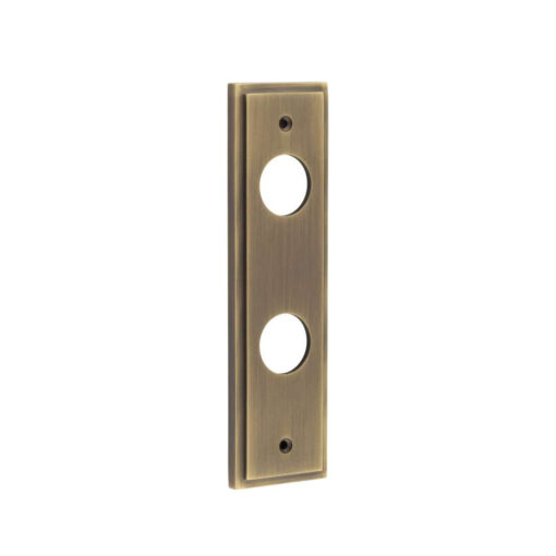 200x55mm AB Bath 57mm C/C back plates for lever on rose